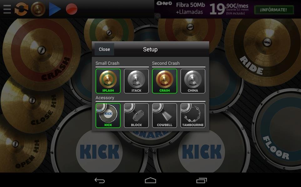 REAL DRUM: Electronic Drum Set Screenshot1