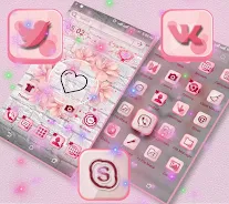 Heart Love Launcher Theme Screenshot1