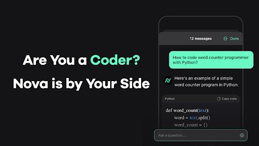 Nova - ChatGPT powered Chatbot Screenshot4