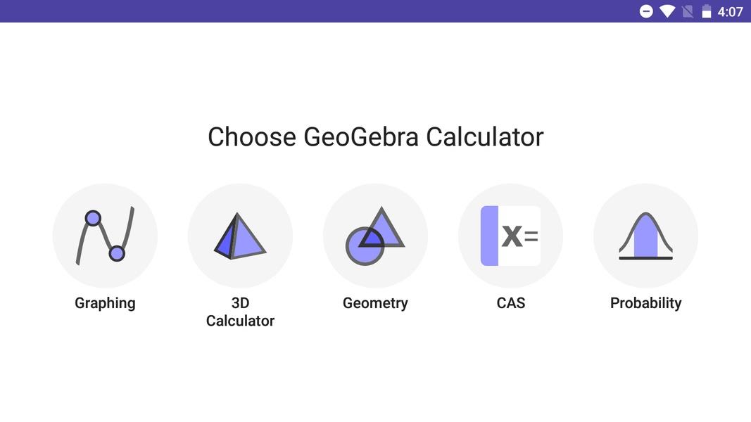 GeoGebra Calculator Suite Screenshot1