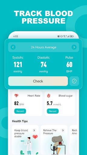 Blood Pressure Health Hub Screenshot1