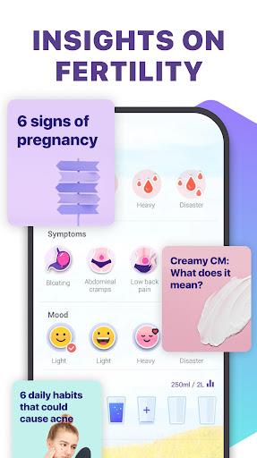 Period Tracker - Ovulation & Pregnancy Calendar Screenshot4