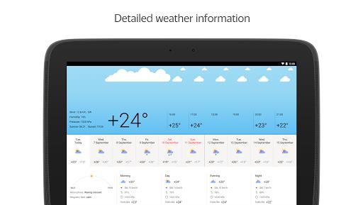 Yandex.Weather Screenshot1