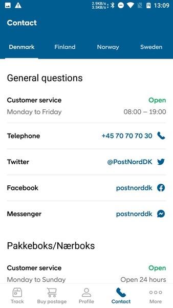 PostNord Screenshot3