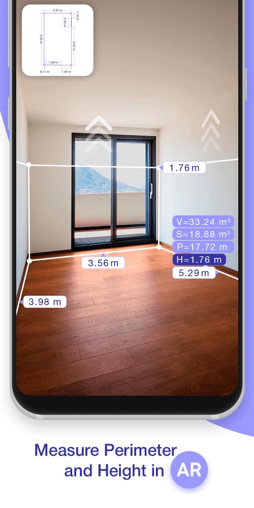 AR Plan 3D Tape Measure Screenshot1