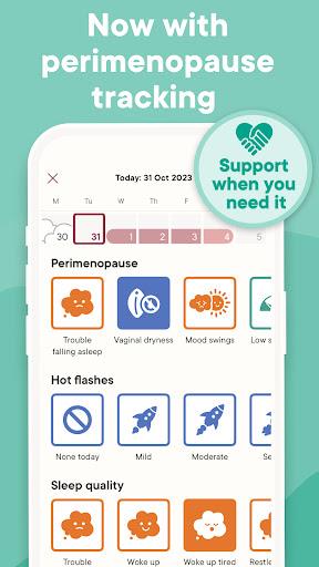 Period Tracker Clue: Period & Ovulation Tracker Screenshot1