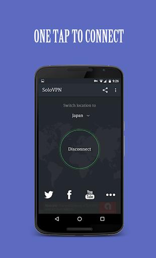 Solo VPN - One Tap Free Proxy Screenshot2