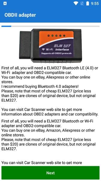 Car Scanner ELM OBD2 Screenshot1