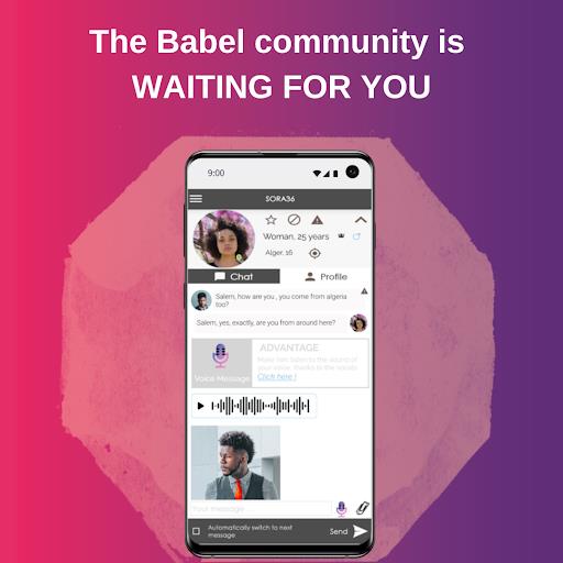 BABEL: Chat & dating Screenshot2