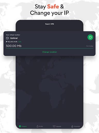 Free VPN Proxy & WiFi Privacy Screenshot1