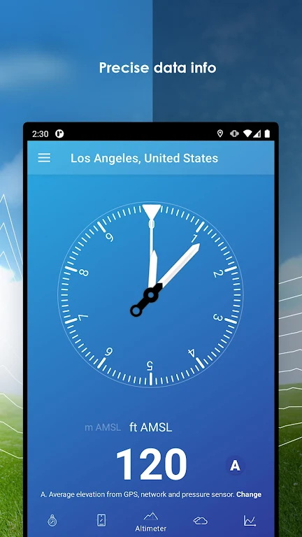 My Barometer and Altimeter Screenshot3