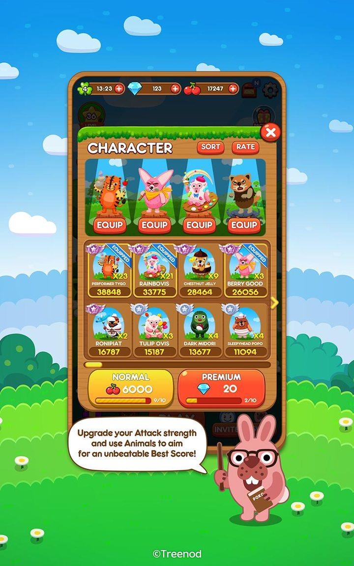 LINE Pokopang - puzzle game! Screenshot5