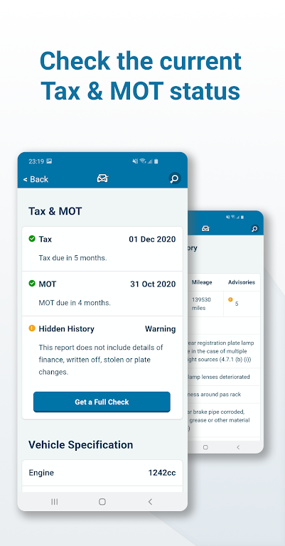 Vehicle Check | Car Tax Check Screenshot3