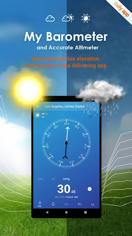 My Barometer and Altimeter Screenshot1