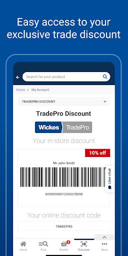 Wickes TradePro Screenshot2