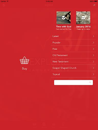 Explore Bible Devotional Screenshot1