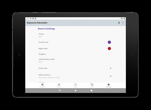 Exposure Calculator Screenshot3