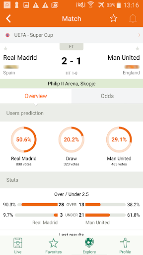 Futbol24 soccer livescore app Screenshot2