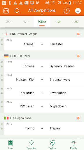 Futbol24 soccer livescore app Screenshot3