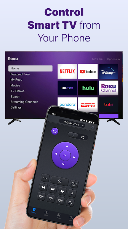 TV Remote for Ruku & Smart TV Screenshot1