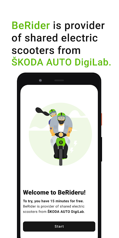 BeRider: scooter sharing Screenshot3