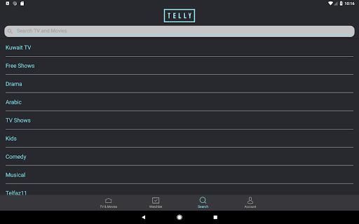 Telly - Watch TV & Movies Screenshot2