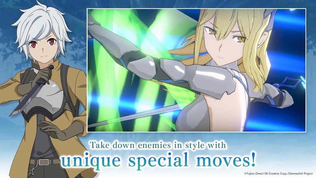 DanMachi BATTLE CHRONICLE Screenshot1