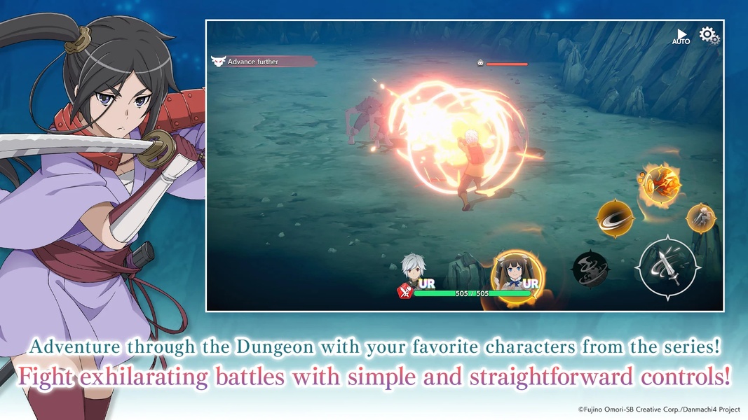 DanMachi BATTLE CHRONICLE Screenshot2