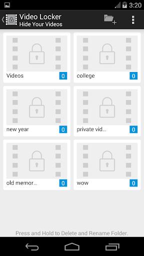Vid Locker - Hide Videos Screenshot1