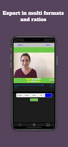 AutoCap - automatic video captions and subtitles Screenshot2