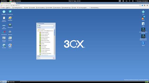 3CX DroidDesktop Screenshot1