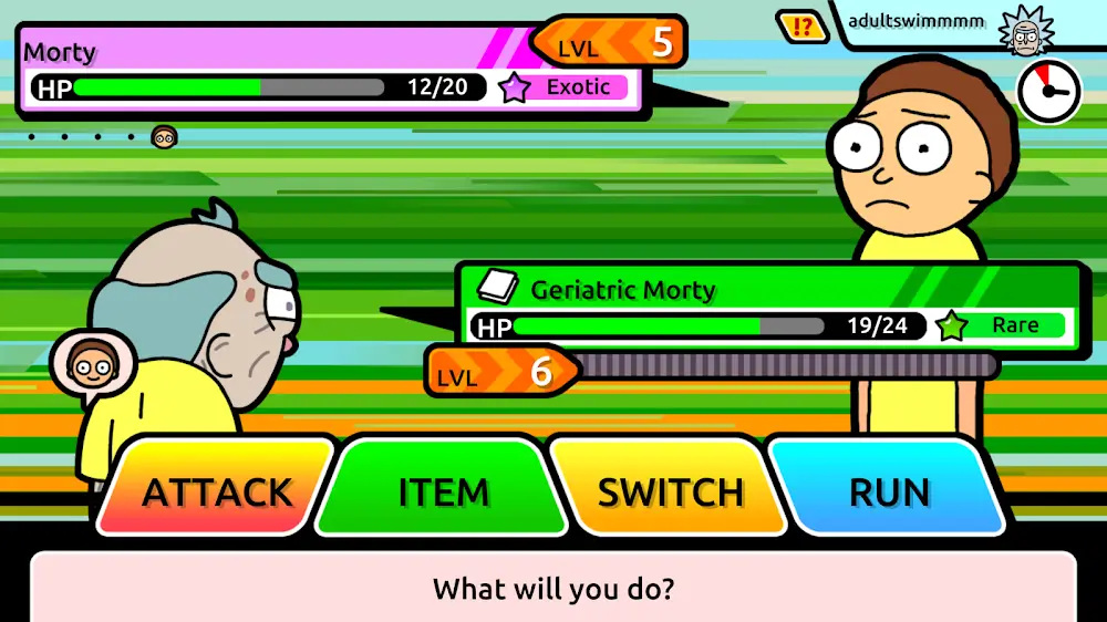 Rick and Morty: Pocket Mortys Screenshot3