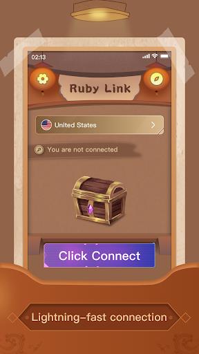 Ruby Link - Fast Aisle VPN Screenshot1