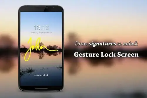 Gesture Lock Screen Screenshot3