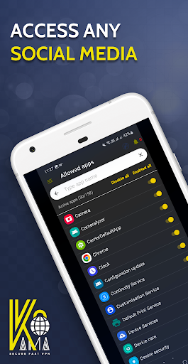 Kama VPN - Secure Fast VPN Screenshot4