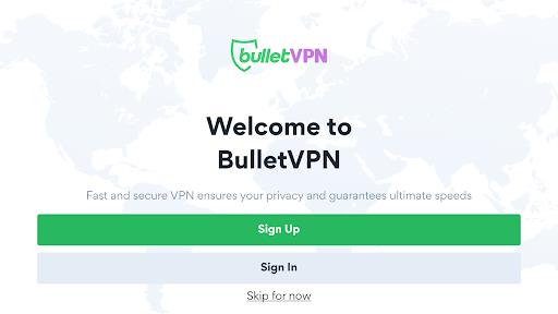 BulletVPN Screenshot1