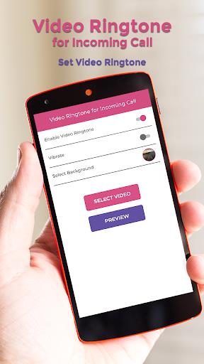 Video Ringtone for Incoming Call Screenshot1