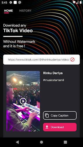 TikSaver - TikTok downloader w Screenshot3