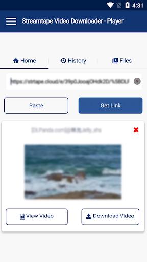 Streamtape Player & Downloader Screenshot1