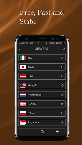 CAFE VPN - Fast Secure VPN App Screenshot3