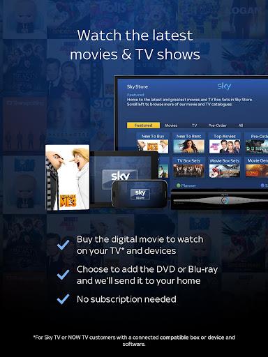 Sky Store: Movies & TV shows Screenshot1