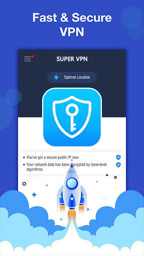 Super Vpn:Fast & Secure VPN Screenshot1