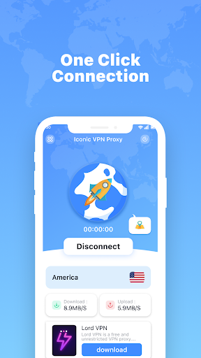 Iconic VPN Proxy Screenshot1