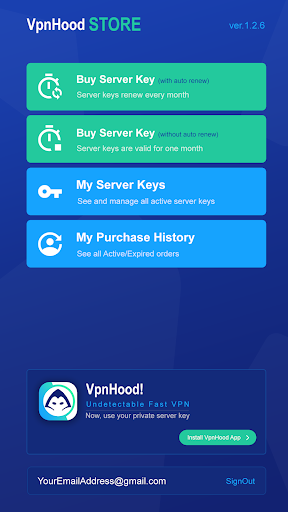 VpnHood! Store Screenshot1