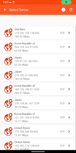 1111 VPN Master Screenshot2