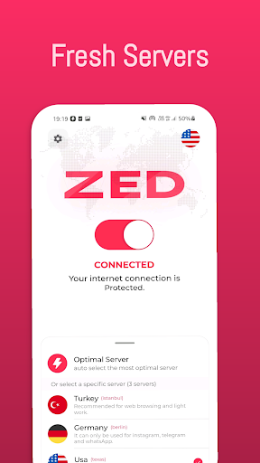 VPN ZED-Fast, Safe VPN Proxy Screenshot1