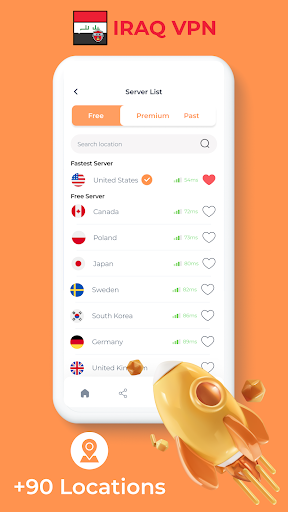 Iraq VPN - Private Proxy Screenshot3
