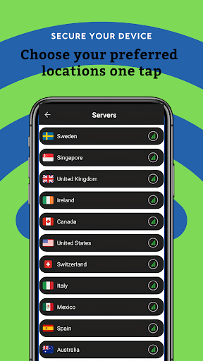 Upper VPN - Secure VPN Screenshot3