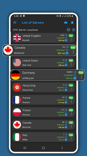 rsm VPN Safer Internet Screenshot2