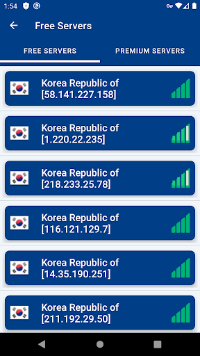 Korea VPN Pro South Korean VPN Screenshot3